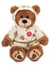 Teddy Hermann bear plush toy wearing pyjamas