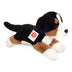 Teddy Hermann Bernese Mountain Dog plush toy lying down, 32cm, with a tri-coloured coat