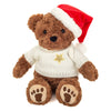 2025 Teddy Hermann Christmas Teddy Bear in cosy jumper with soft caramel-brown plush