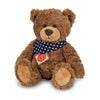 Teddy Hermann classic teddy bear with soft plush, button eyes, and a neckerchief, perfect for cuddling, play, and gifting.