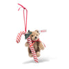 Teddy bear with candy cane ornament | Steiff Limited Edition