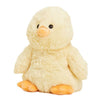 Warmies Sunny Chick heat pack plush in bright yellow with soft feathers