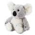 Warmies Koala heat pack plush in soft grey with large ears and cuddly body
