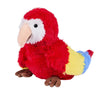 Warmies Parrot heat pack plush with colourful feathers and cuddly body