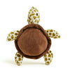 Warmies Leo Turtle heat pack plush in green and brown with soft shell and body